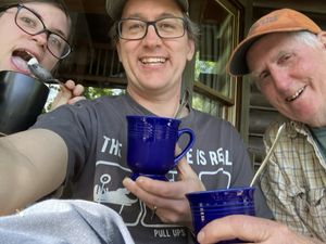 Porch coffee