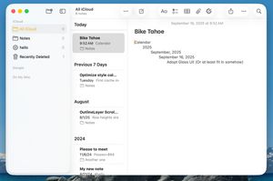 Notes on macOS 26
